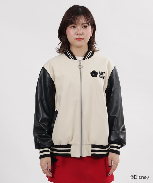 マリークワント ディズニー  コラボ  ハートハンドサイン ブルゾン 新品未使用 MARY QUANT（マリークワント）の「ハートハンドサイン ブルゾン