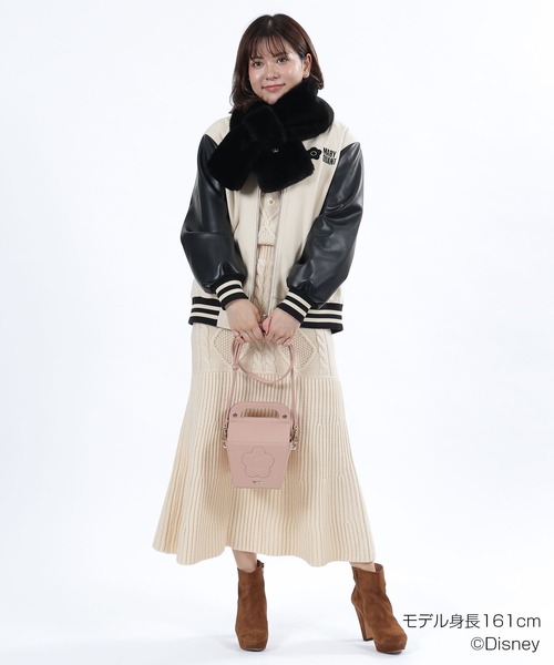 マリークワント ディズニー  コラボ  ハートハンドサイン ブルゾン 新品未使用 MARY QUANT（マリークワント）の「ハートハンドサイン ブルゾン