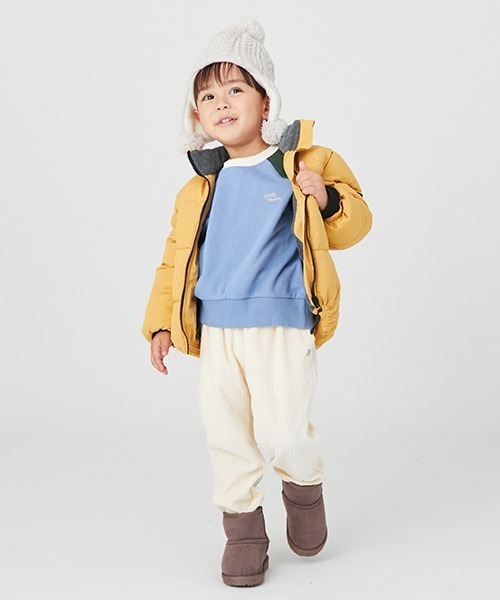 petit main（プティマイン）の「コーデュロイテーパードパンツ（その他パンツ・キッズ・ダークグリーン/ベージュ/ブラック/キナリ・110cm/120cm/80ｃｍ/90cm/100cm/130cm）」の10枚目の写真