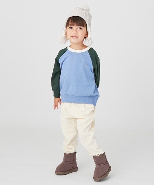 petit main（プティマイン）の「コーデュロイテーパードパンツ（その他パンツ・キッズ・ダークグリーン/ベージュ/ブラック/キナリ・110cm/120cm/80ｃｍ/90cm/100cm/130cm）」の7枚目の写真