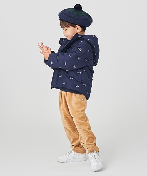 petit main（プティマイン）の「コーデュロイテーパードパンツ（その他パンツ・キッズ・ダークグリーン/ベージュ/ブラック/キナリ・110cm/120cm/80ｃｍ/90cm/100cm/130cm）」の19枚目の写真