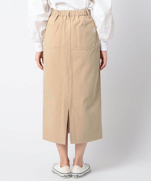 Grand PARK（グランドパーク）の「ロング丈ベイカースカート（スカート・レディース・ベージュ/ネイビー/カーキ・FREE）」の16枚目の写真