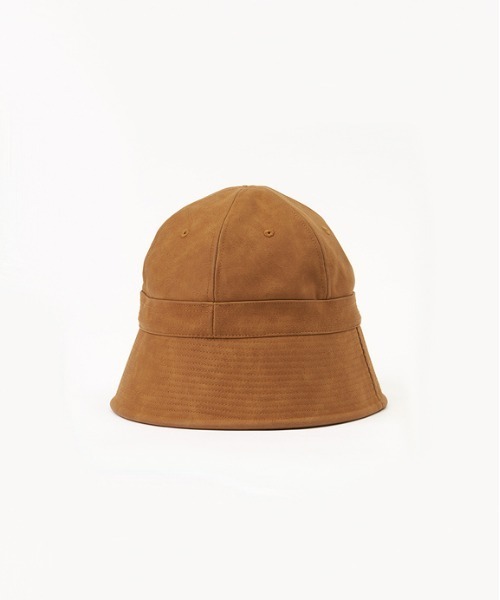 SUBLIME（サブライム）の「【SUBLIME / サブライム】フェイクレザー セーラーハット キャンプ アウトドア ユニセックス 大人カジュアル（ハット・レディース・キャメル/カーキ/グレー・FREE）」の9枚目の写真