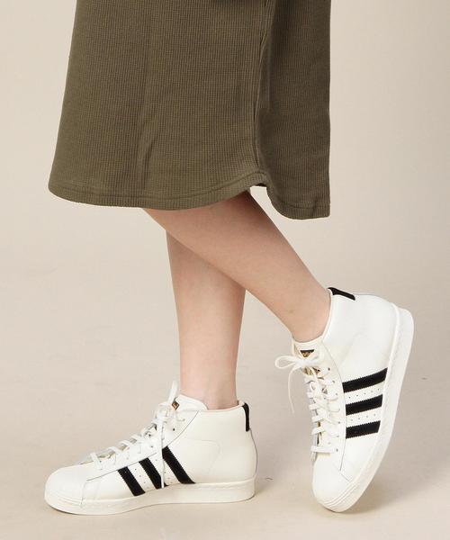 adidas（アディダス）の「BY adidas PRO MODEL VINTAGE スニーカー（スニーカー・レディース・ホワイト・23.5cm/23cm/24.5cm/24cm/25cm）」の8枚目の写真