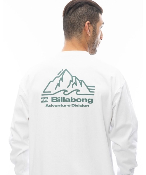 【セール】BILLABONG メンズ 【A/Div.】 ADIV LS ロンT 【2024年春夏モデル】/ビラボンマウンテンモチーフバックプリントリラックスフィットロングスリーブカットソー（Tシャツ/カットソー）｜BILLABONG（ビラボン）
