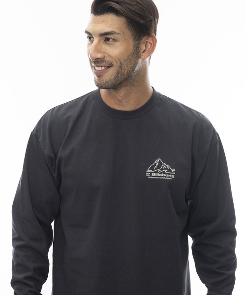 BILLABONG（ビラボン）の「BILLABONG メンズ 【A/Div.】 ADIV LS ロンT 【2024年春夏モデル】/ビラボンマウンテンモチーフバックプリントリラックスフィットロングスリーブカットソー（Tシャツ/カットソー・メンズ・ホワイト/オフホワイト/グリーン系その他・LARGE/X-LARGE/MEDIUM）」の7枚目の写真