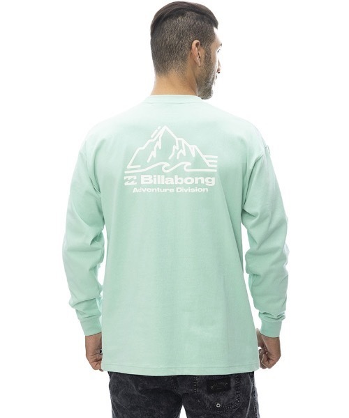 BILLABONG（ビラボン）の「BILLABONG メンズ 【A/Div.】 ADIV LS ロンT 【2024年春夏モデル】/ビラボンマウンテンモチーフバックプリントリラックスフィットロングスリーブカットソー（Tシャツ/カットソー・メンズ・ホワイト/オフホワイト/グリーン系その他・LARGE/X-LARGE/MEDIUM）」の12枚目の写真