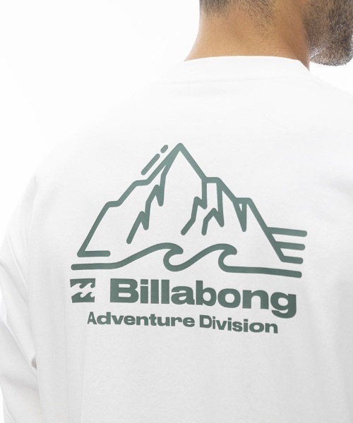 BILLABONG（ビラボン）の「BILLABONG メンズ 【A/Div.】 ADIV LS ロンT 【2024年春夏モデル】/ビラボンマウンテンモチーフバックプリントリラックスフィットロングスリーブカットソー（Tシャツ/カットソー・メンズ・ホワイト/オフホワイト/グリーン系その他・LARGE/X-LARGE/MEDIUM）」の15枚目の写真