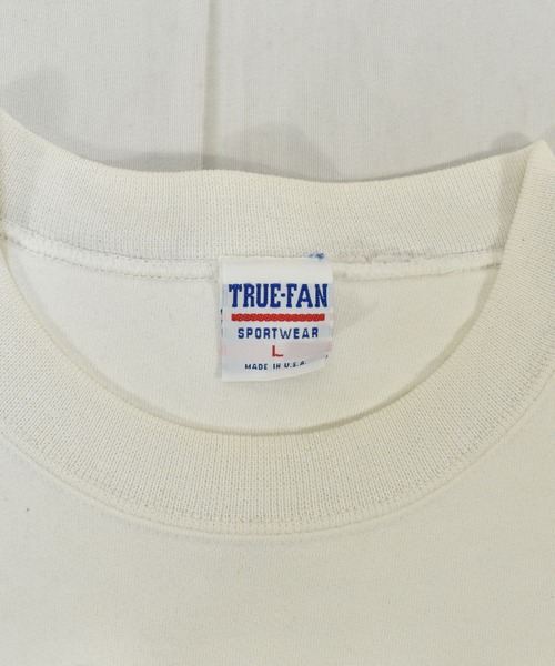 NBA/NFL/NHL/MLB（エヌビーエーエヌエフエルエヌエイチエルエムエルビー）の「【ヴィンテージ古着】90's NFL Dallas Cowboys プリント クルーネックスウェット USA製（スウェット・メンズ・ホワイト・LARGE）」の4枚目の写真