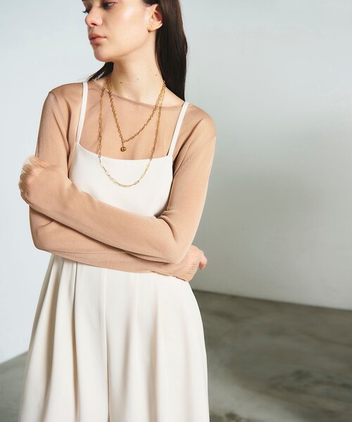 GRACE CONTINENTAL（グレースコンチネンタル）の「アンカーチェーンネックレス（ネックレス・レディース・シルバー/ゴールド・FREE）」の7枚目の写真