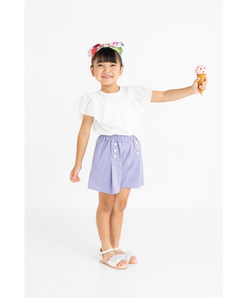 パール釦ショートパンツ（その他パンツ）｜nino（ニノ）のファッション