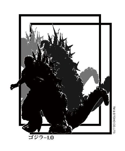 SAKAZEN(サカゼン)の「『ゴジラ-1.0』コラボレーショングラフィックトレーナー(スウェット・メンズ・ブラック/グレー/ホワイト・M/L/LL)」の7枚目の写真