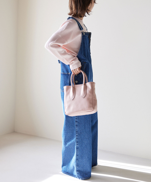 SLOBE IENA(スローブイエナ)の「【MARCO BIANCHINI/マルコ・ビアンキーニ 】レザートートバッグ(トートバッグ・レディース・ブラック/ブラウン/ラベンダー・FREE)」の11枚目の写真