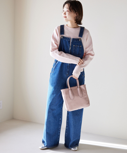 SLOBE IENA(スローブイエナ)の「【MARCO BIANCHINI/マルコ・ビアンキーニ 】レザートートバッグ(トートバッグ・レディース・ブラック/ブラウン/ラベンダー・FREE)」の12枚目の写真