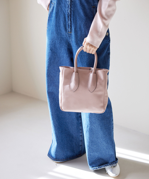 SLOBE IENA(スローブイエナ)の「【MARCO BIANCHINI/マルコ・ビアンキーニ 】レザートートバッグ(トートバッグ・レディース・ブラック/ブラウン/ラベンダー・FREE)」の13枚目の写真