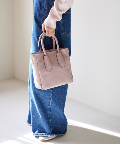 SLOBE IENA(スローブイエナ)の「【MARCO BIANCHINI/マルコ・ビアンキーニ 】レザートートバッグ(トートバッグ・レディース・ブラック/ブラウン/ラベンダー・FREE)」の14枚目の写真