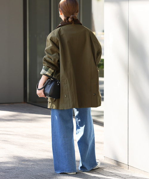 別注【Barbour/バブアー】 RELUME ブルゾン　新品未使用　サイズ38 Barbour（バブアー）の「別注【Barbour/バブアー】 *RELUME TRANSPORT