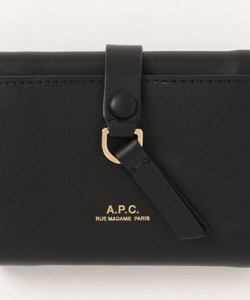 A.P.C. ブルー Noa 三つ折り財布 Noa trifold ウォレット｜FEMME ｜A.P.C. | アーペーセー日本