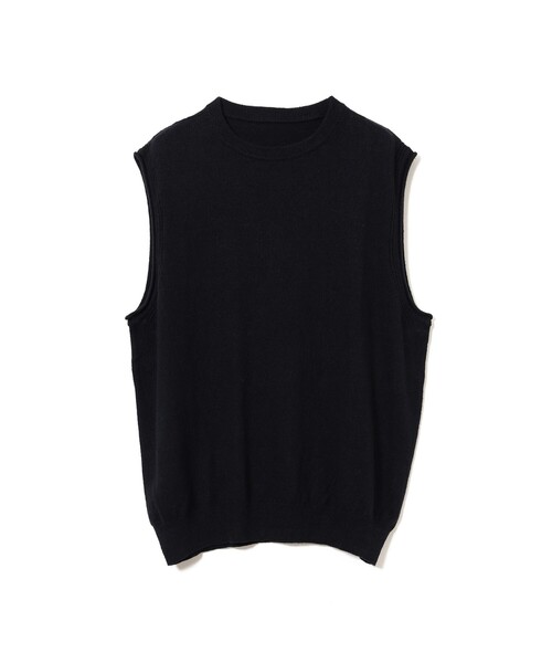 crepuscule(クレプスキュール)の「crepuscule / Silk Linen Nosleeve(ベスト・メンズ・ブラック・M/L/XL)」の2枚目の写真