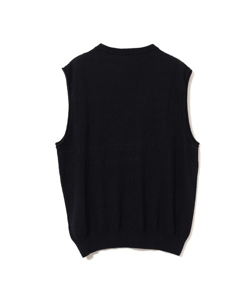 crepuscule(クレプスキュール)の「crepuscule / Silk Linen Nosleeve(ベスト・メンズ・ブラック・M/L/XL)」の6枚目の写真
