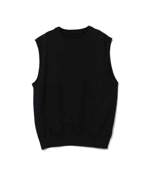 crepuscule(クレプスキュール)の「crepuscule / Silk Linen Nosleeve(ベスト・メンズ・ブラック・M/L/XL)」の7枚目の写真