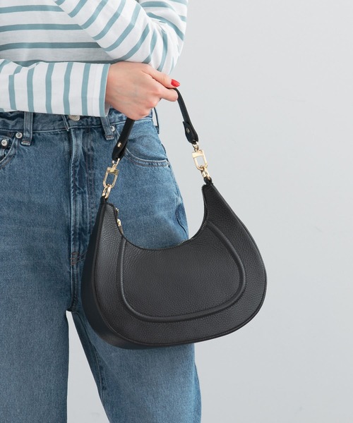 AULENTTI（オウレンティ）の「AULENTTI　レザーショルダーBAG（ハンドバッグ・レディース・オリーブ/ブラック・FREE）」の14枚目の写真