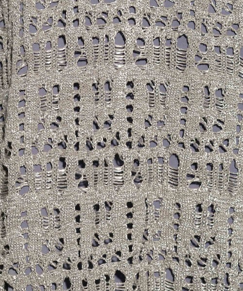 HARE（ハレ）の「ランダムスカシアミニットカーディガン(HARE)（カーディガン/ボレロ・メンズ・グレー/ブルー/ブラック・FREE）」の21枚目の写真