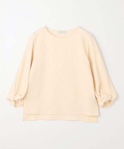 ANY(エニィ)の「ジャガード袖ねじりプルオーバー(Tシャツ/カットソー・レディース・アイボリー系/サックスブルー系/ライトイエロー系・3/2)」の19枚目の写真