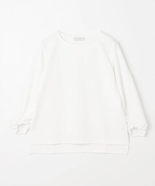 ANY(エニィ)の「ジャガード袖ねじりプルオーバー(Tシャツ/カットソー・レディース・アイボリー系/サックスブルー系/ライトイエロー系・3/2)」の20枚目の写真