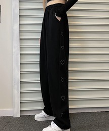 サイドハートライン スウェットパンツ