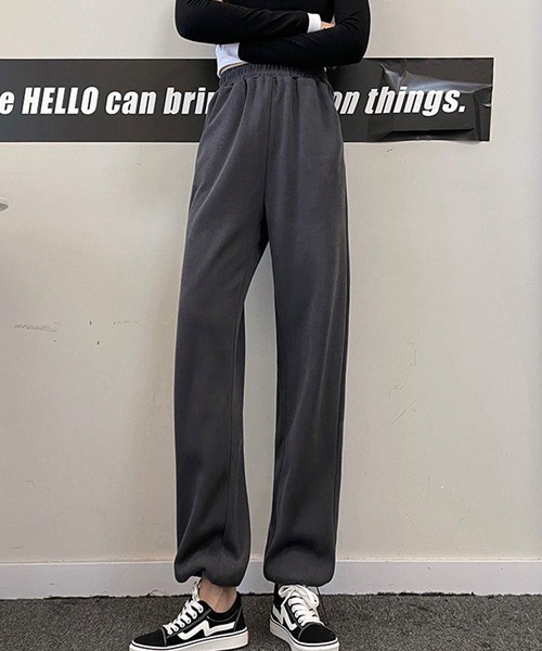 SHEPP(シープ)の「サイドハートライン スウェットパンツ(スウェットパンツ・レディース・ホワイト/ライトグレー/チャコール/ブラック・S/M/L)」の15枚目の写真
