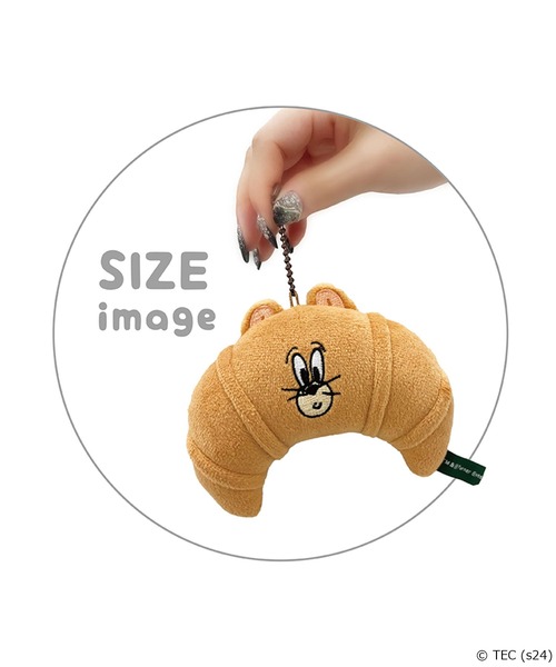 新品　ジェリーキャット　クロワッサン　パン　キーホルダー　バッグチャーム　正規品 新品 ジェリーキャット クロワッサン パン キーホルダー バッグ