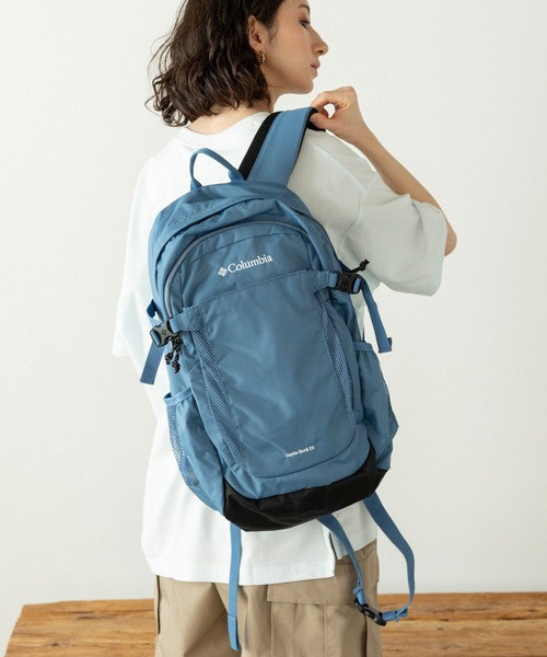 Columbia(コロンビア)の「Columbia/コロンビア Castle Rock 25L Backpack II キャッスルロック25LバックパックII(バックパック/リュック・メンズ・ブラック/ライトベージュ/ブルー・ONE SIZE)」の3枚目の写真