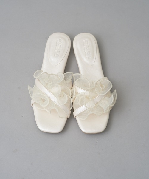 最終値下げ！ナイスクラップ♡フリルサンダル 最終値下げ！ナイスクラップ♡フリルサンダル