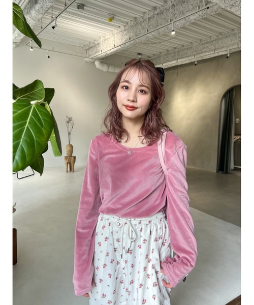 jumelle（ジュメロ）の「silver ribbon necklace（ネックレス・レディース・シルバー・FREE）」の10枚目の写真