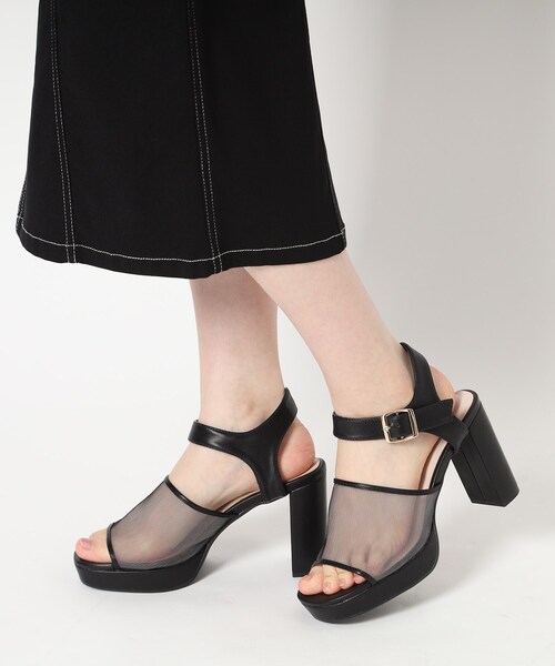ESPERANZA(エスペランサ)の「ラメチュールコンビサンダル 24SS(サンダル・レディース・パープル系/アイボリー/ブラック・S/M/L/LL)」の2枚目の写真