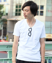 SUPERTHANKS | SUPER THANKS(スーパーサンクス) Lui's別注サングラスワッペンTシャツ(Tシャツ/カットソー)