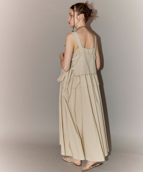 Candy Stripper（キャンディストリッパー）の「FRONT ZIP ワンピース（ワンピース・レディース・ベージュ/ブラック・2）」の8枚目の写真