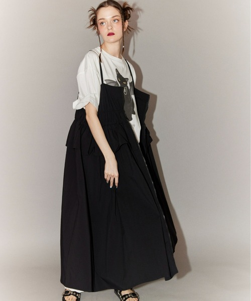 Candy Stripper（キャンディストリッパー）の「FRONT ZIP ワンピース（ワンピース・レディース・ベージュ/ブラック・2）」の14枚目の写真