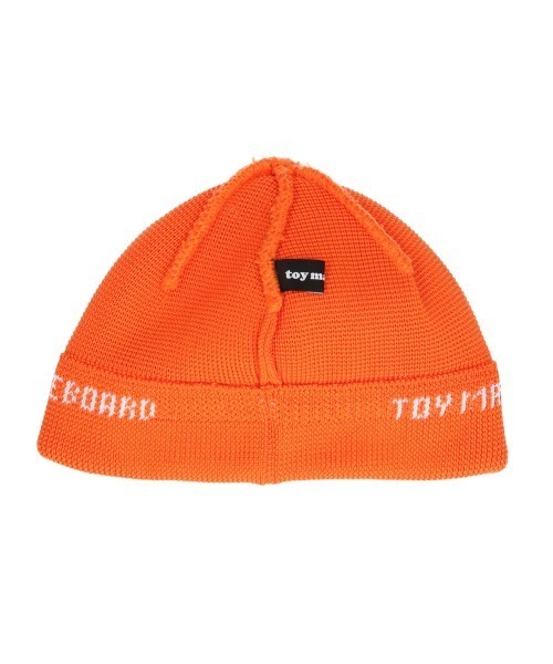TOY MACHINE(トイ マシーン)の「TOY MACHINE/トイマシーン ビーニー ダブル 2WAY POLYESTER 241045004(ニットキャップ/ビーニー・メンズ・ブラック/オレンジ/ネイビー・FREE)」の6枚目の写真