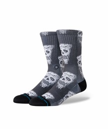 STANCE（スタンス）の「STANCE/スタンス キッズ 靴下 ソックス KIDS PIZZA FACE K556A24PIZ#BLK（ソックス/靴下・キッズ）」