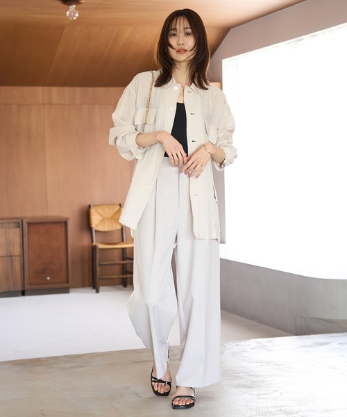 セール】サテン切替キャミソール（キャミソール）｜ROPE' PICNIC（ロペ