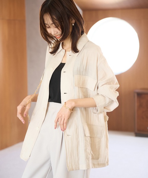 セール】サテン切替キャミソール（キャミソール）｜ROPE' PICNIC（ロペ