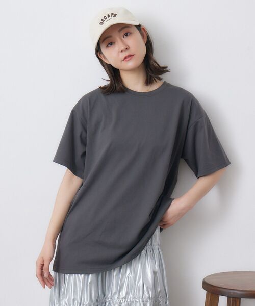 RETRO GIRL(レトロガール)の「ビスチェSETTEE(Tシャツ/カットソー・レディース・オフホワイト/ナチュラル/チャコールグレー・FREE)」の9枚目の写真