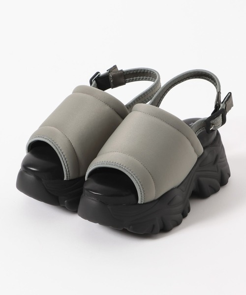 FOREVER 21(フォーエバー トゥエンティーワン)の「【2024SS】厚底スポーツサンダル(サンダル・レディース・ブラック/オフホワイト/グレー・SMALL/MEDIUM/LARGE)」の3枚目の写真