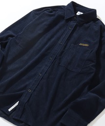 【GERRY/ジェリー】ワンポイントロゴ ロングスリーブ コーデュロイシャツ