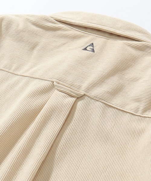 GERRY（ジェリー）の「【GERRY/ジェリー】ワンポイントロゴ ロングスリーブ コーデュロイシャツ（シャツ/ブラウス・メンズ・アイボリー/ネイビー/ブラウン/ダークグレー/マルチ/ワイン・LL/L/M）」の9枚目の写真
