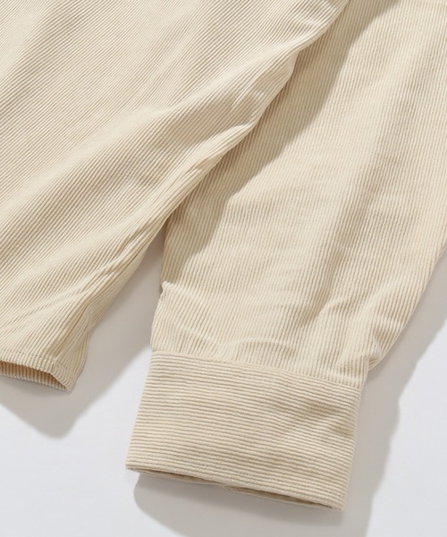 GERRY（ジェリー）の「【GERRY/ジェリー】ワンポイントロゴ ロングスリーブ コーデュロイシャツ（シャツ/ブラウス・メンズ・アイボリー/ネイビー/ブラウン/ダークグレー/マルチ/ワイン・LL/L/M）」の10枚目の写真