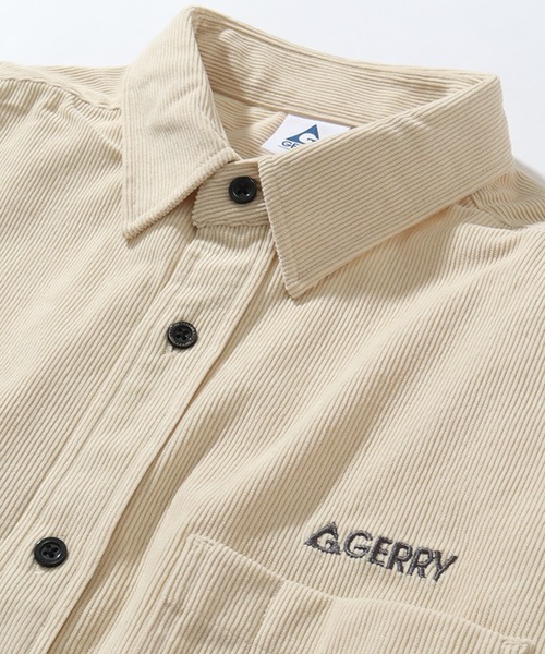 GERRY（ジェリー）の「【GERRY/ジェリー】ワンポイントロゴ ロングスリーブ コーデュロイシャツ（シャツ/ブラウス・メンズ・アイボリー/ネイビー/ブラウン/ダークグレー/マルチ/ワイン・LL/L/M）」の14枚目の写真