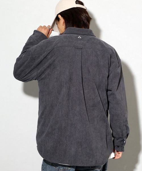 GERRY（ジェリー）の「【GERRY/ジェリー】ワンポイントロゴ ロングスリーブ コーデュロイシャツ（シャツ/ブラウス・メンズ・アイボリー/ネイビー/ブラウン/ダークグレー/マルチ/ワイン・LL/L/M）」の22枚目の写真